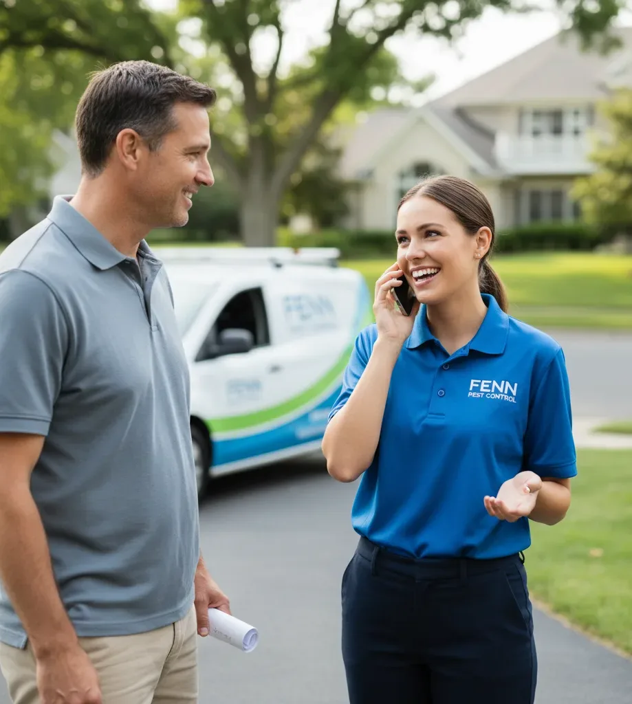 Fenn Pest Control customer support in Orono